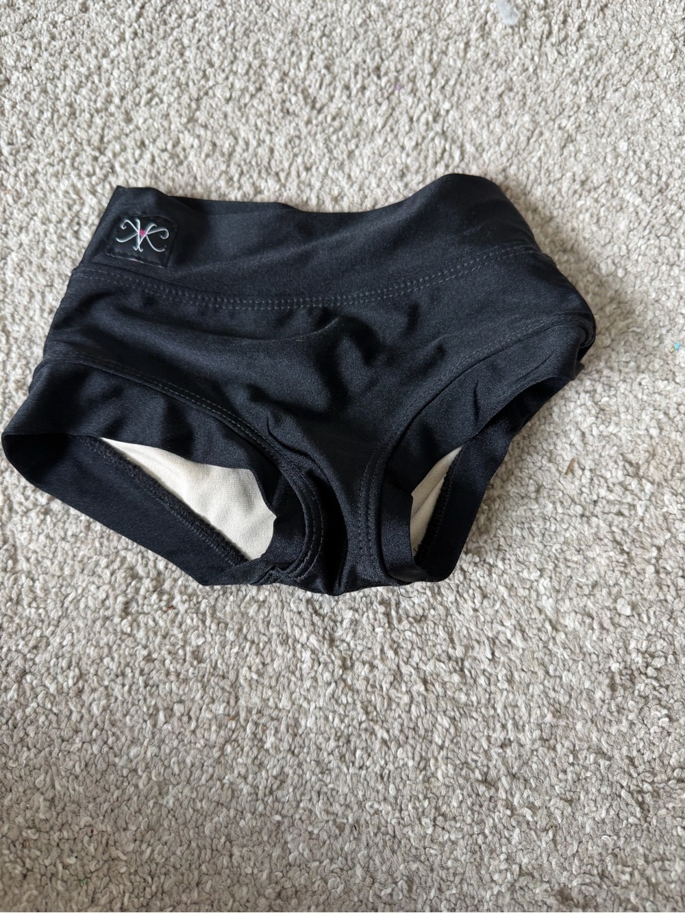 Kandi Kouture Girls Dance Bottoms Black